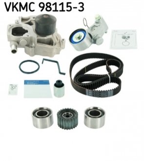 Водяний насос + комплект зубчастого ремня SKF VKMC 98115-3 (фото 1)