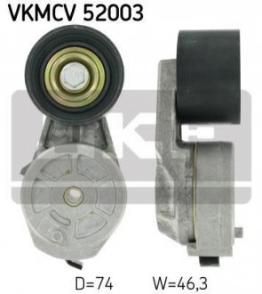 Натяжной ролик, поликлиновой ремень SKF VKMCV 52003 (фото 1)