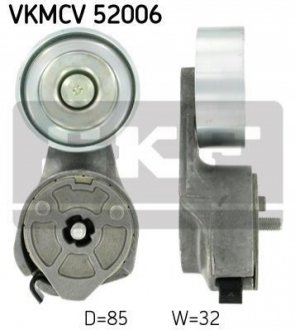Натяжной ролик, поликлиновой ремень SKF VKMCV 52006