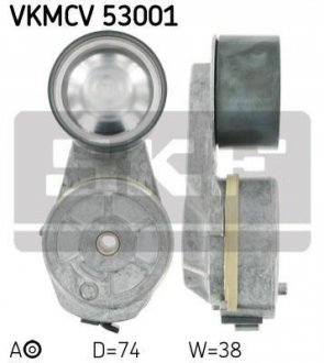 Натяжной ролик, поликлиновой ремень SKF VKMCV 53001