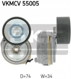 Натяжний ролик, полікліновий ремінь SKF VKMCV 55005 (фото 1)