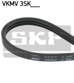 Ремінь полікліновий 3sk863 (elastic) mini one d 1,4 -06 SKF VKMV 3SK863