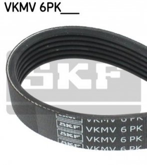 Полікліновий ремінь SKF VKMV 6PK1080 (фото 1)