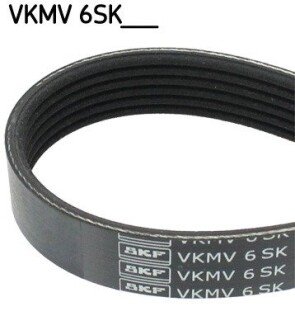 Полікліновий ремінь SKF VKMV 6SK842