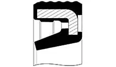 Сальник кулисы кпп 2.4 mt75 (15x25.3x4.5/6.5) Skt 040901P