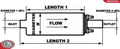 Топливный насос Skv Germany 02SKV291
