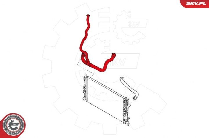 Патрубки системи охолодження Skv Germany 24SKV335 (фото 1)