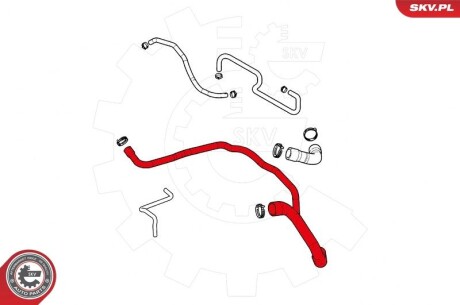 Патрубки системи охолодження Skv Germany 24SKV359