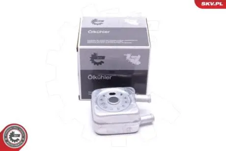 Радиатор масляный vw caddy/crafter/t5 1.9/2.5tdi 03-15 (теплообменник) Skv Germany 31SKV202