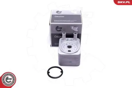 Радиатор масляный vw caddy iii 2.0 tdi 07-10/t4 3.2 v6 03-09 (теплообменник) Skv Germany 31SKV208