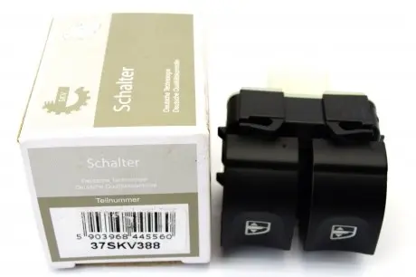 Кнопки стеклоподъемников слева Renault Logan Sandero II, Duster, Trafic III, Captur, Lodgy, Clio IV (7 к-тов) Skv Germany 37SKV388