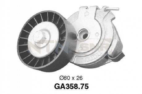 Ролик ремня генератора SNR GA358.75 (фото 1)