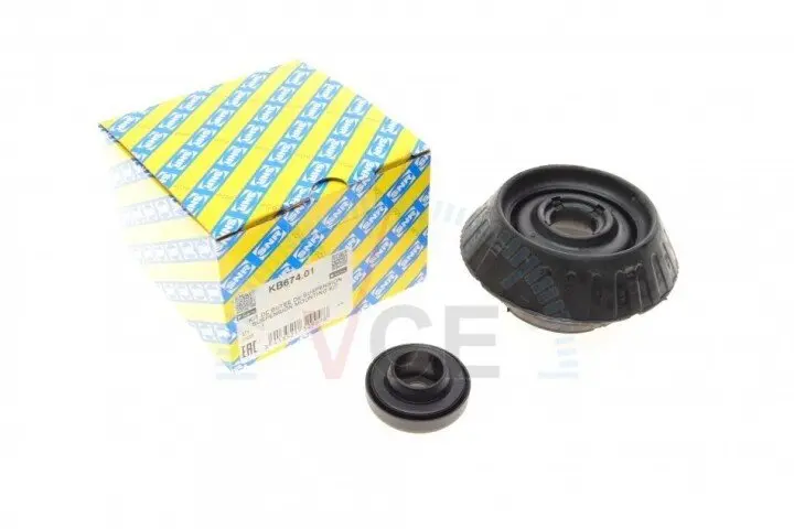 Фото 1 - Ремкомплект, опора стойки амортизатора SNR KB674.01 Ремкомплект, опора стойки амортизатора SNR KB674.01 (фото 1)