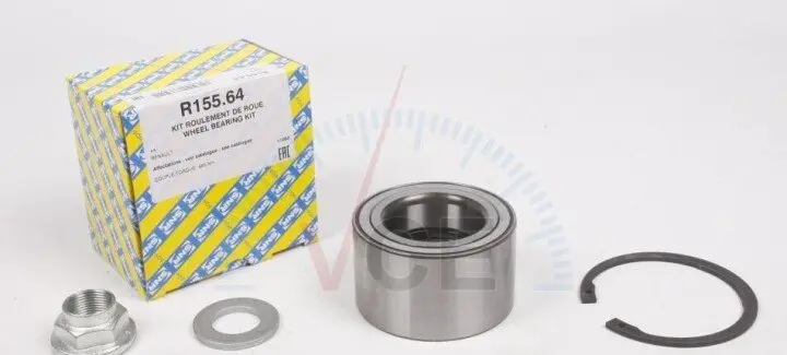 Фото 1 - Комплект подшипника ступицы колеса SNR R155.64 Комплект подшипника ступицы колеса SNR R155.64 (фото 1)