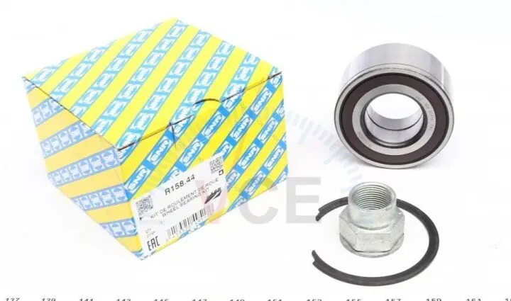 Фото 1 - Комплект подшипника ступицы колеса SNR R158.44 Комплект подшипника ступицы колеса SNR R158.44 (фото 1)