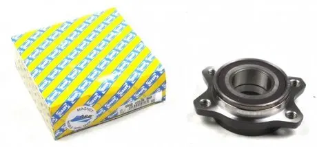Двухрядный шариковый ступичный подшипник с фланцем на наружном кольце. SNR XBGB 40536 R02