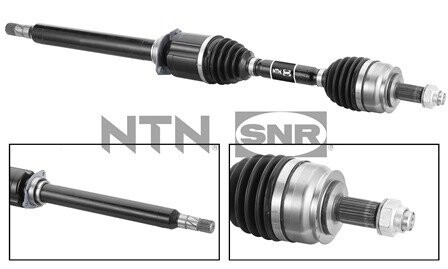 Піввісь у зборі SNR DK58.006