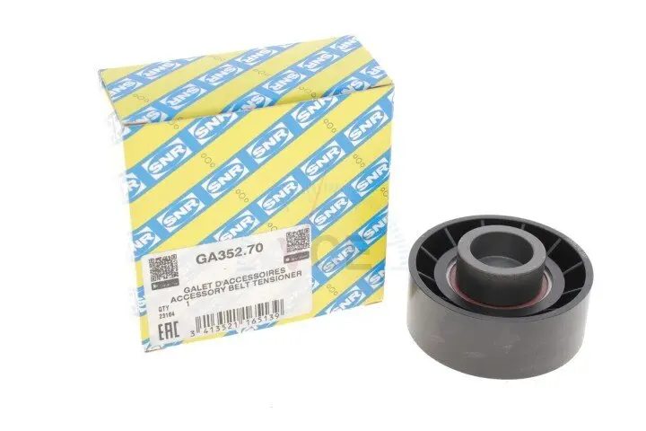 Натяжний ролик, полікліновий ремень SNR GA352.70 (фото 1)
