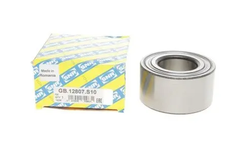 Двухрядный шариковый ступичный подшипник SNR GB12807S10