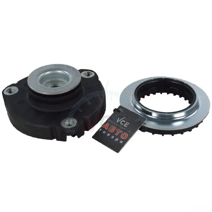 Опора амортизатора переднього з підшипником SKODA FABIA I (6Y2) 99-08; VW POLO (9N_) 01-09; SEAT CORDOBA (6L2) 02-09 SNR KB657.13 (фото 1)