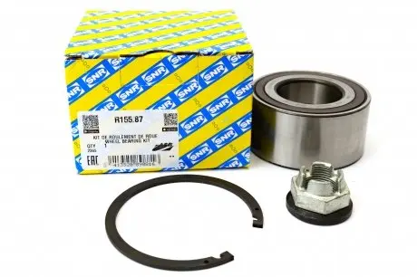 Комплект подшипника ступицы колеса SNR R155.87
