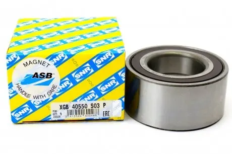Дворядний кульковий ступичний підшипник SNR XGB40550S03P