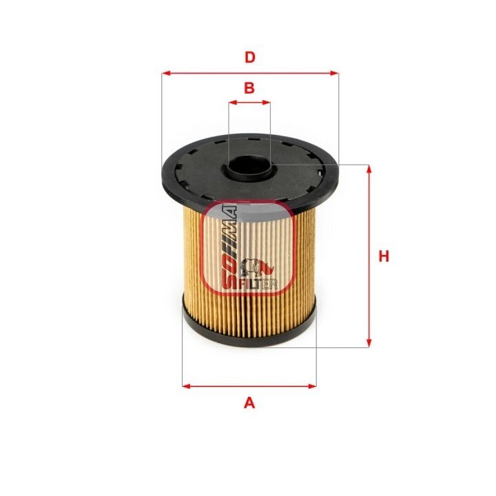 Паливний фільтр SOFIMA S 0914 NC (фото 1)