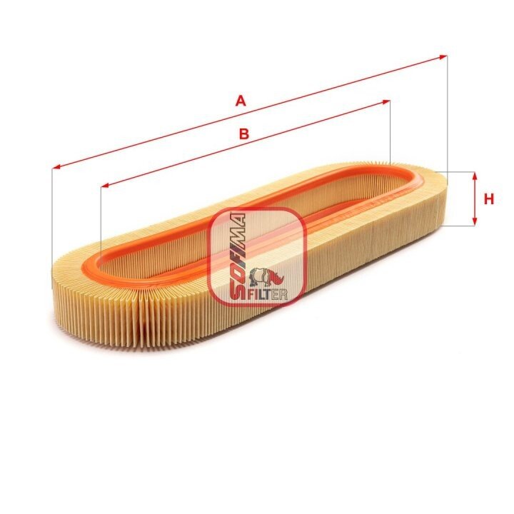 Повітряний фільтр SOFIMA S 0974 A (фото 1)