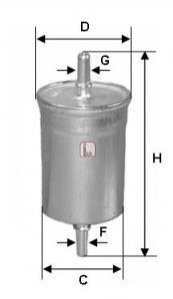 Топливный фильтр SOFIMA S 1835 B (фото 1)