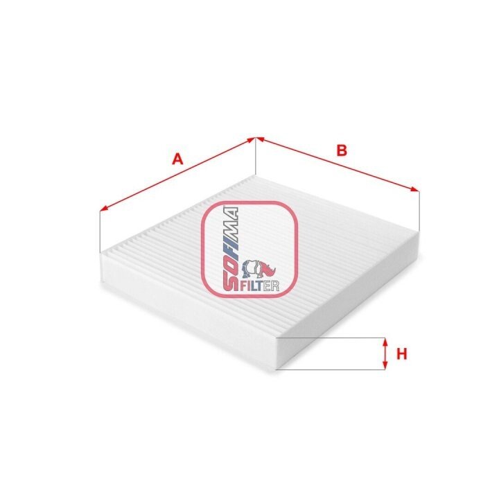Фільтр, повітря у внутрішньому просторі SOFIMA S 3035 C (фото 1)
