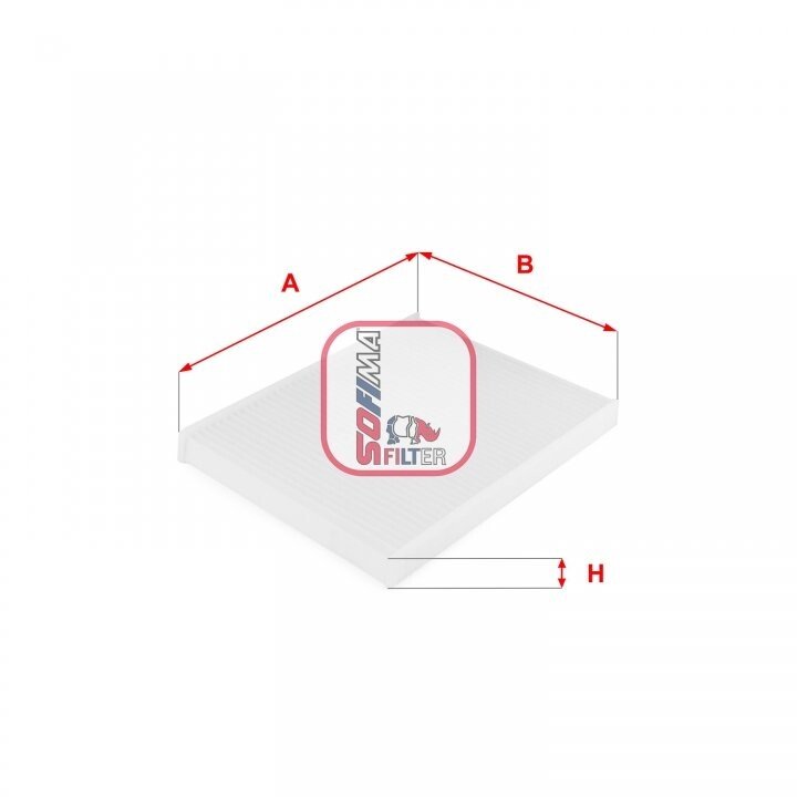 Фильтр, воздух во внутреннем пространстве SOFIMA S 3149 C (фото 1)