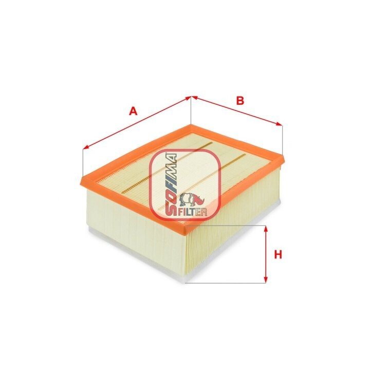 Повітряний фільтр SOFIMA S 3180 A (фото 1)