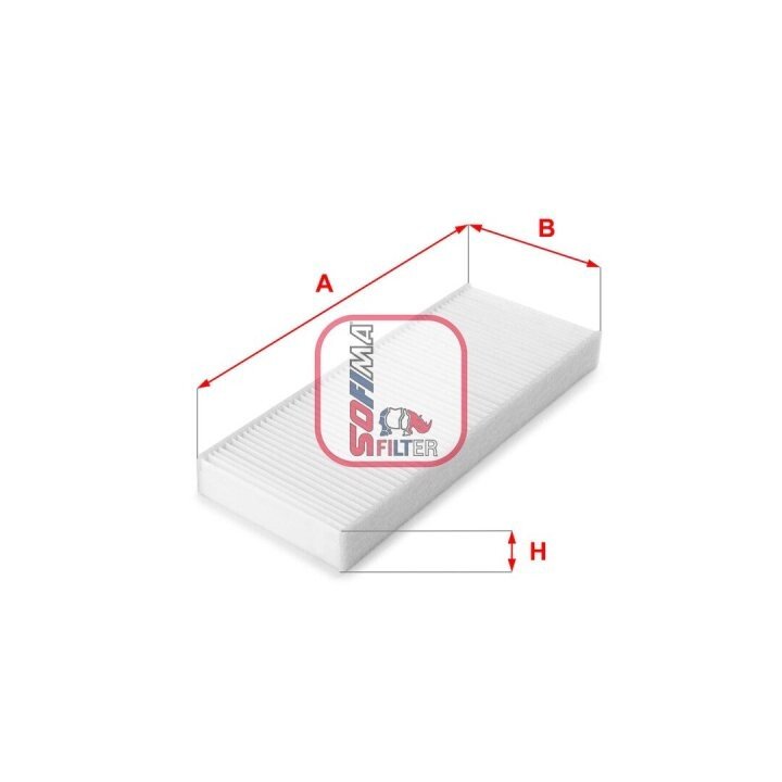 Фильтр, воздух во внутреннем пространстве SOFIMA S 3214 C (фото 1)