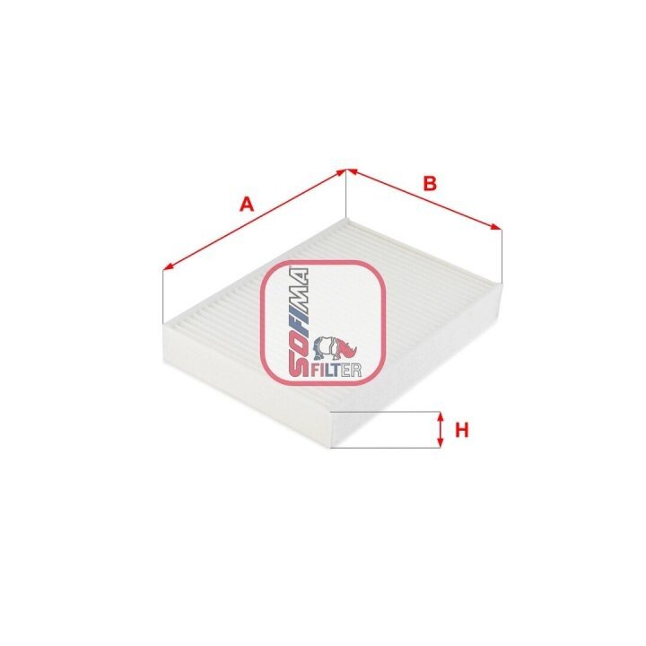 Фільтр, повітря у внутрішньому просторі SOFIMA S 3275 C (фото 1)