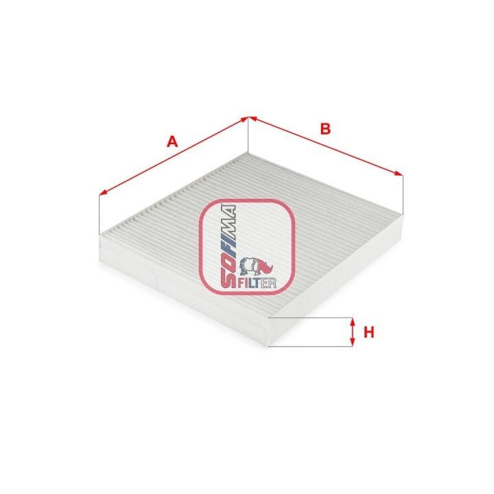 Фільтр, повітря у внутрішньому просторі SOFIMA S 3294 C (фото 1)