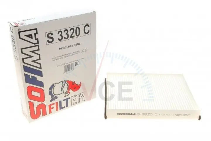 Фільтр, повітря у внутрішньому просторі SOFIMA S 3320 C (фото 1)
