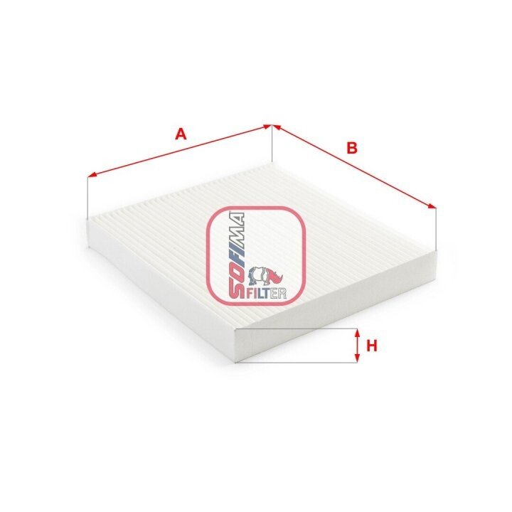 Фільтр, повітря у внутрішньому просторі SOFIMA S 3383 C (фото 1)