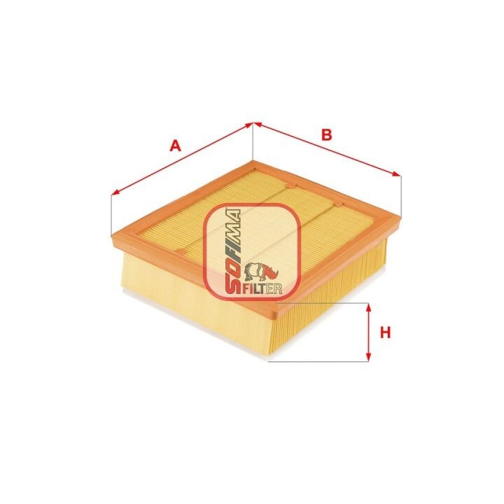 Повітряний фільтр SOFIMA S 3677 A (фото 1)