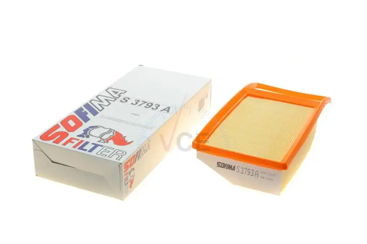 Фото 1 - Фільтр повітряний fiat doblo/fiorino/500l/x 1.3d multijet/opel combo 1.3 cdti 10- SOFIMA S 3793 A Фільтр повітряний fiat doblo/fiorino/500l/x 1.3d multijet/opel combo 1.3 cdti 10- SOFIMA S 3793 A (фото 1)