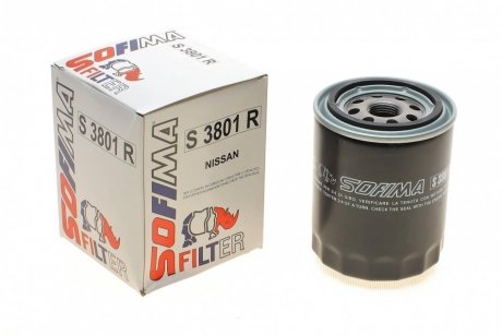 Масляний фільтр SOFIMA S 3801 R (фото 1)