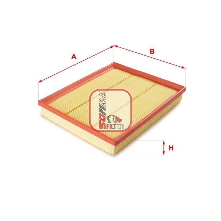 Фільтр повітряний ford tourneo custom v362/transit v363 2.2tdci 12- SOFIMA S 3A17 A (фото 1)
