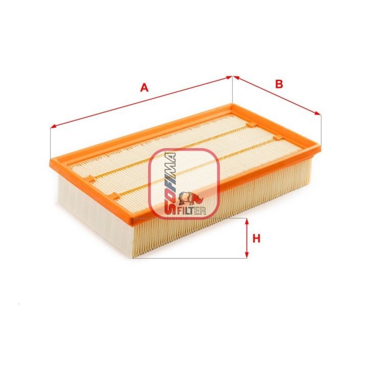 Фильтр воздушный jaguar s-type/xf/xj 2.0-5.0 99- SOFIMA S 3A33 A (фото 1)