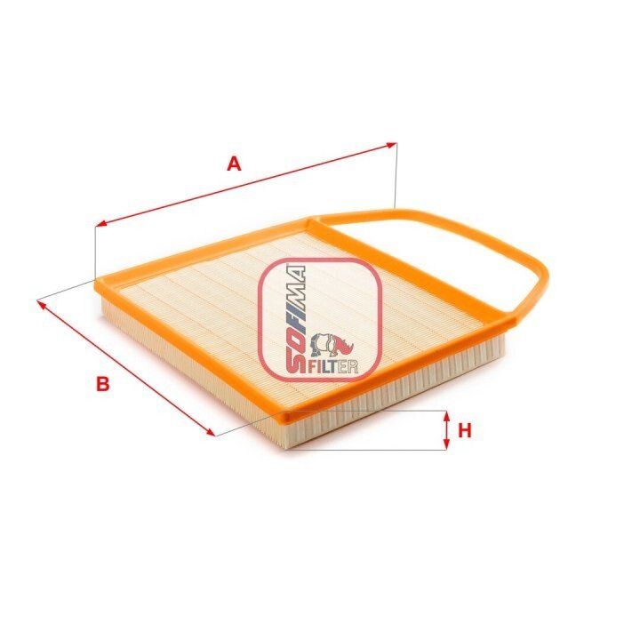 Фільтр повітряний bmw 3 (e90)/z4 (e89) 3.0 06- SOFIMA S 3A44 A (фото 1)