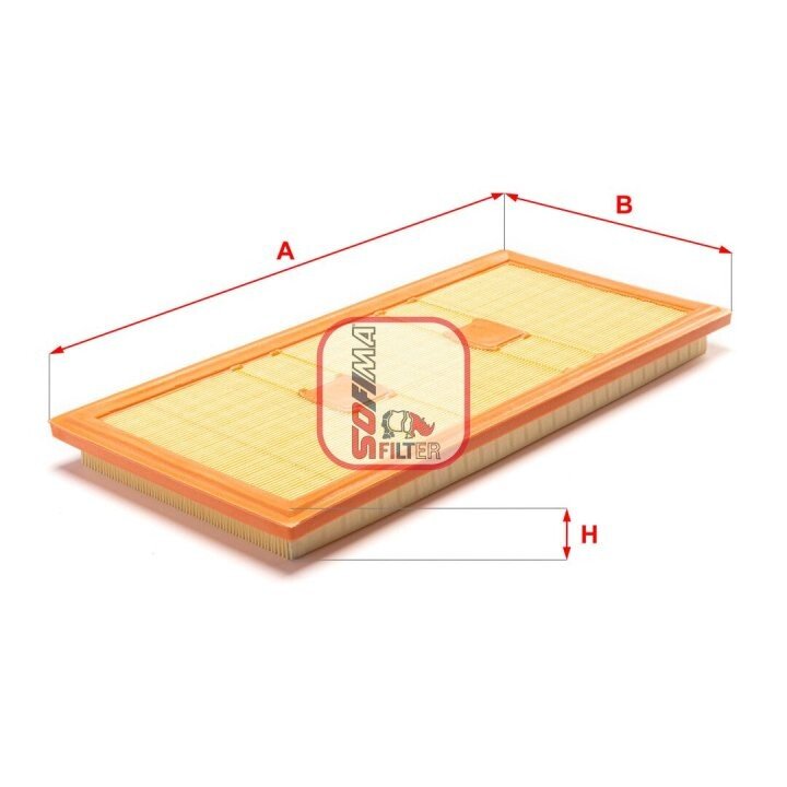 Повітряний фільтр SOFIMA S 3A72 A (фото 1)