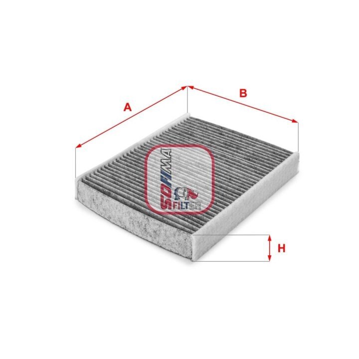 Фильтр, воздух во внутреннем пространстве SOFIMA S 4115 CA (фото 1)
