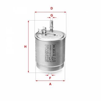 Паливний фільтр SOFIMA S 4129 NR
