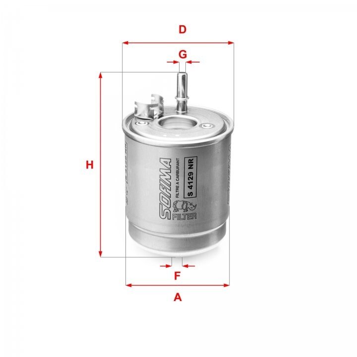 Топливный фильтр SOFIMA S 4129 NR (фото 1)