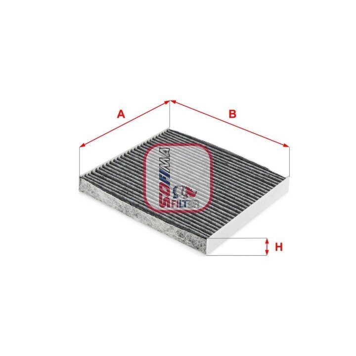 Фільтр, повітря у внутрішньому просторі SOFIMA S 4271 CA (фото 1)
