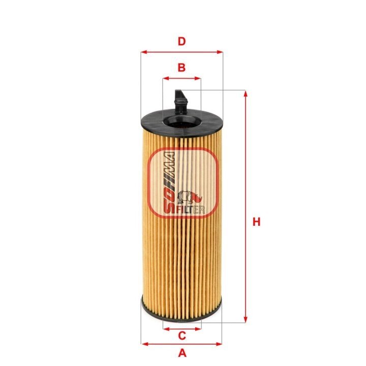 Масляний фільтр SOFIMA S 5084 PE (фото 1)