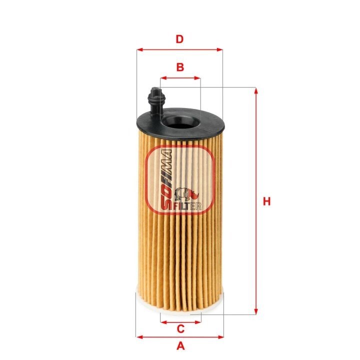 Масляный фильтр SOFIMA S 5142 PE (фото 1)